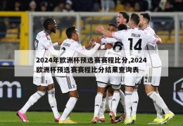 2024年欧洲杯预选赛赛程比分,2024欧洲杯预选赛赛程比分结果查询表